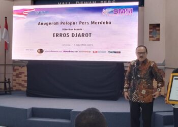 Terhibur oleh Pidato Ketum SMSI, Erros: Masih Ada Orang Pers yang Galak
