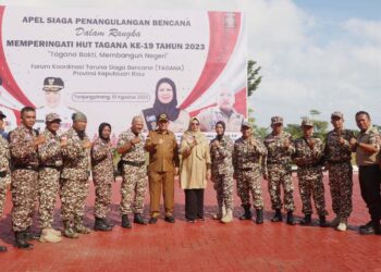 Jadi Inspektur Upacara Ulang Tahun ke-19 Tagana, Gubernur Ansar Dorong Edukasi dan Manajemen Kebencanaan
