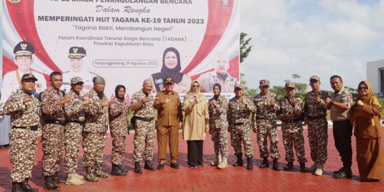 Jadi Inspektur Upacara Ulang Tahun ke-19 Tagana, Gubernur Ansar Dorong Edukasi dan Manajemen Kebencanaan