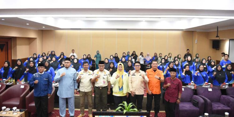 Dewi Ansar Buka Pelatihan Keluarga Tanggap Bencana Rumah Tangga