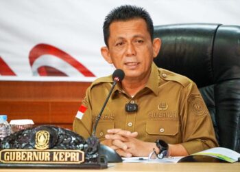 Ansar Ajak Pelaku UMKM Ramaikan Bazar Kemilau Kampoeng Ramadhan yang Dilaksanakn BAZNAS Kepri