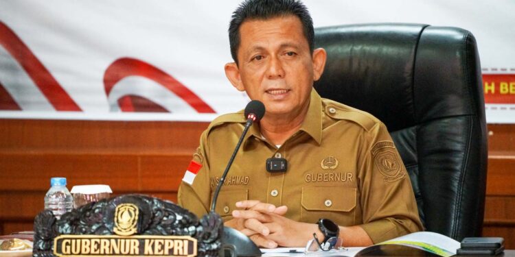 Ansar Ajak Pelaku UMKM Ramaikan Bazar Kemilau Kampoeng Ramadhan yang Dilaksanakn BAZNAS Kepri