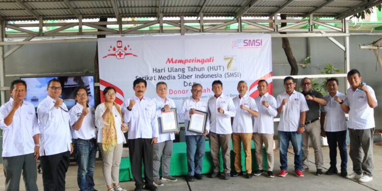 Inovasi dan Solidaritas: SMSI Rayakan HUT ke-7 Dengan Donor Darah di 37 Kota