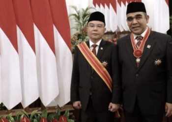 Dua Kader Terbaik Gerindra Dapat Penghargaan dari Presiden Jokowi