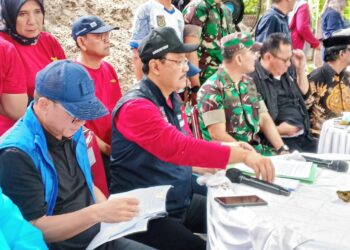 Kick Off HKSN 2024 Dimulai di Desa Talaga: Kolaborasi Mensos Saifullah Yusuf, Mendes Yandri, dan SMSI Pusat