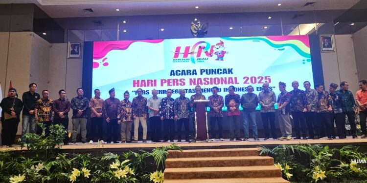 Deklarasi Riau Warnai Puncak Peringatan Hari Pers Nasional (HPN) 2025 di Pekanbaru Riau
