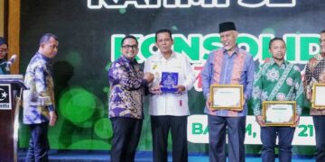 Gubernur Ansar Paparkan Konsep Permata Biru Ekonomi Gerbang Utara Indonesia di Pertemuan Korps Regional KAHMI se-Sumatera