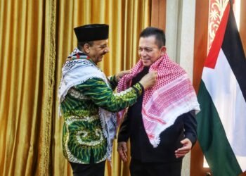 Gubernur Ansar Tegaskan Dukungan Kepri untuk Palestina saat Terima Kunjungan Dubes Palestina.