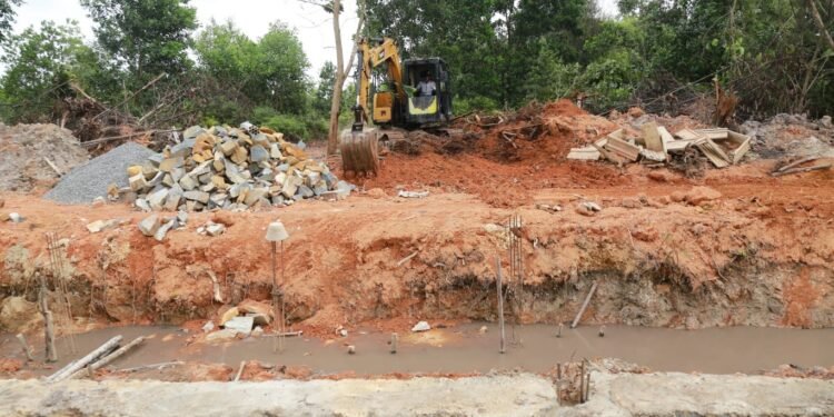 Atasi Risiko Banjir, Pemprov Kepri Bangun Kanal di Kampung Purwodadi Bintan Timur