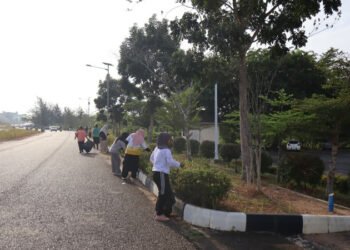 Disdik Kepri Turut Ambil Bagian dalam Aksi Gotong Royong Pemprov Kepri