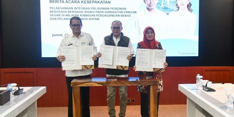 Percepat Kemudahan Berusaha, Pemprov Kepri Dukung Integrasi Perizinan Pangan Segar