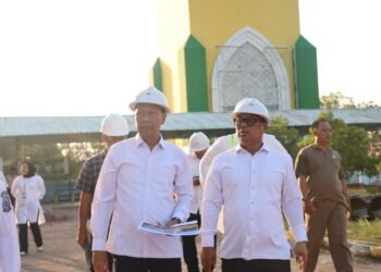 Wagub Kepri Tinjau Renovasi Masjid Raya Nur Ilahi, Tekankan Kualitas dan Kenyamanan Ibadah
