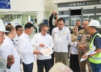 Wagub Kepri Tinjau Peningkatan Fasilitas RSUD RAT Senilai Rp19,98 Miliar